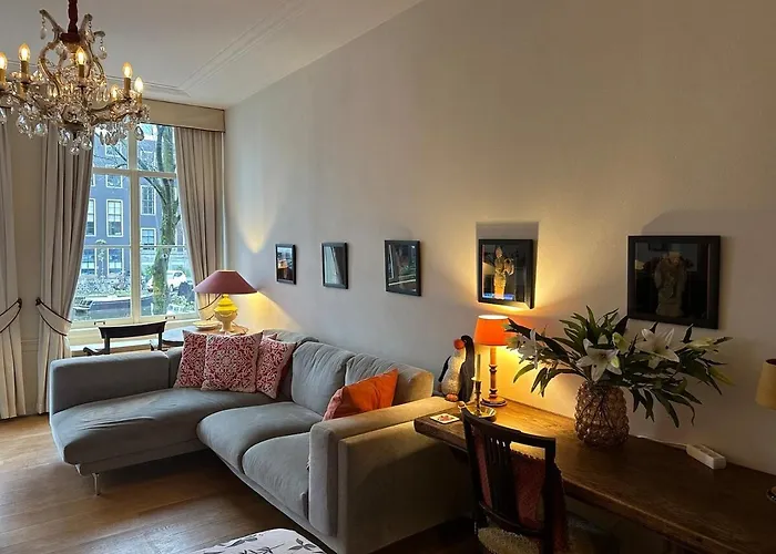 Appartement Canal View House - 17th Century Town House Amsterdam